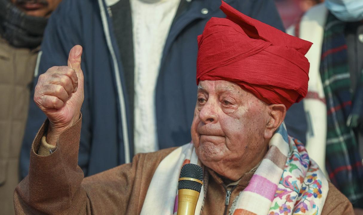 Article 370 implemented out of fear: Farooq Abdullah