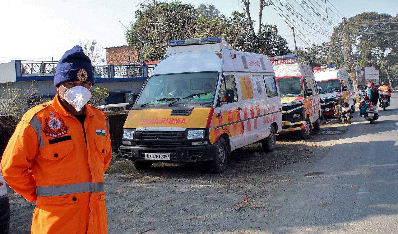 National Disaster Response Force (NDRF) and fire brigade personnel were also called to the spot, the officials said, adding that people living in the nearby areas were rushed to safe locations