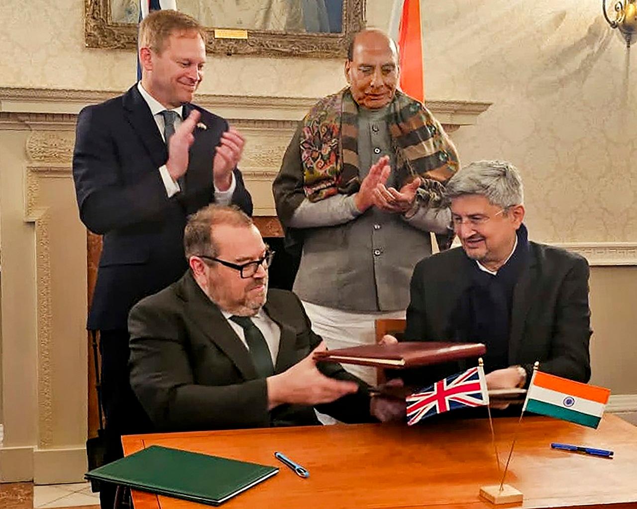During the meeting, Shapps stressed that the India-UK relationship is not transactional, instead both countries are natural partners with many commonalities and shared goals