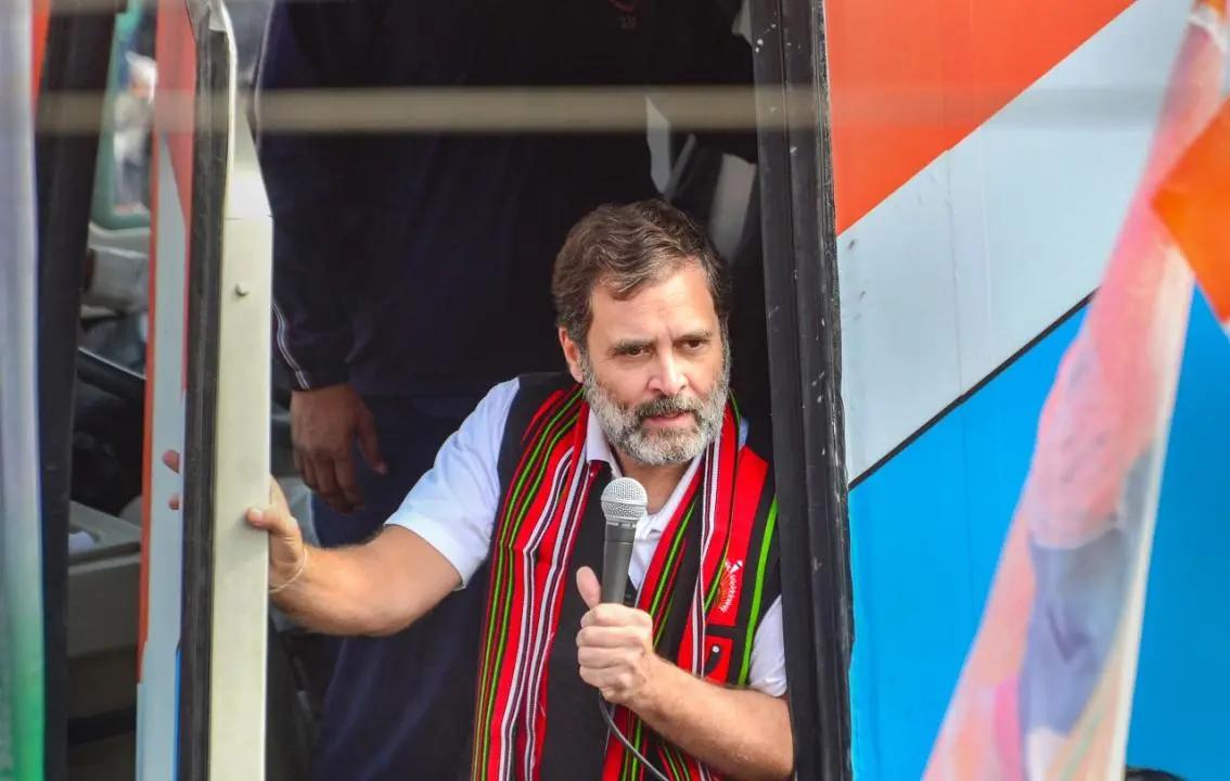 Bharat Jodo Nyay Yatra: Rahul stopped from visiting temple, high drama prevails in Assam