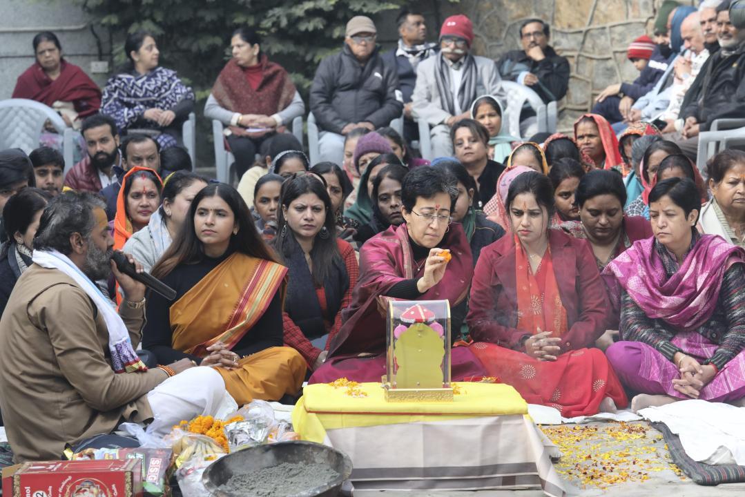 Ayodhya Ram Mandir Consecration: AAP celebrates with 'Sundar Kand' recital, shobha yatras