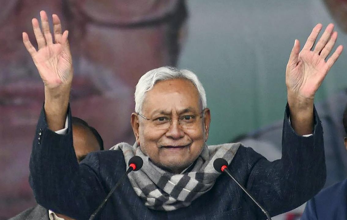 In Photos: Nitish Kumar resigns as Bihar CM
