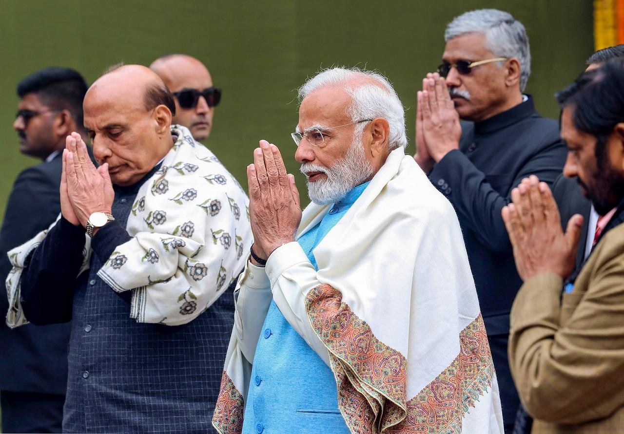 Another X handle, which often shares anecdotes and developments linked to the prime minister's life, posted some pages from Modi's personal diary carrying quotes from Gandhi