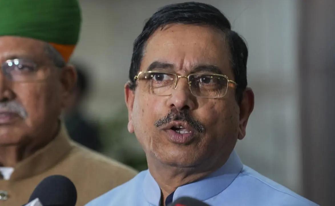 Budget 2024 Parliamentary Affairs Minister Pralhad Joshi gathers floor