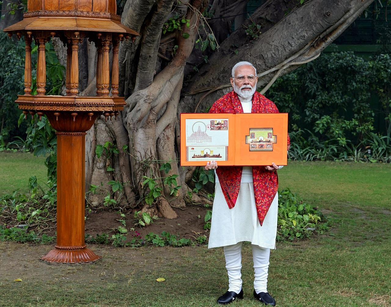 The stamp book is an attempt to showcase the international appeal of Lord Ram and the 48-page book covers stamps issued by more than of 20 countries, including the US, New Zealand, Singapore, Canada, Cambodia, and organisations like the UN