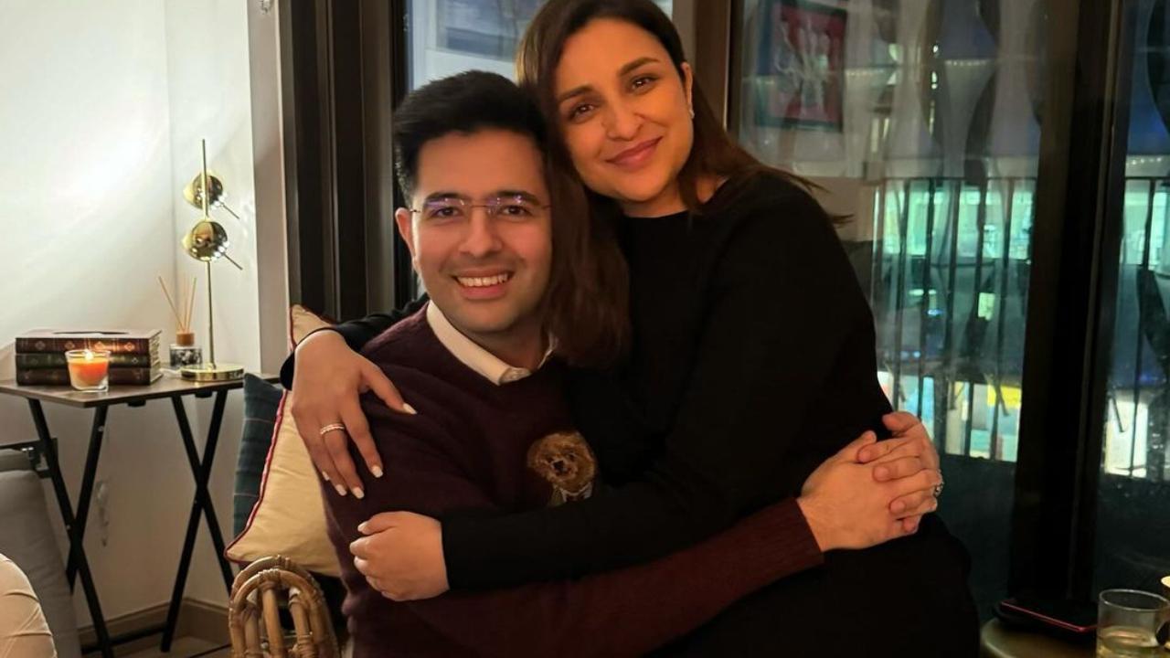 New Year 2024: Parineeti Chopra shares loved up photos with Raghav Chadha; fans gush over duo