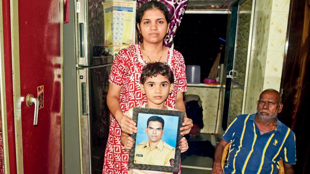 Ready to serve the city, just like my husband did: Widow of Mumbai cop