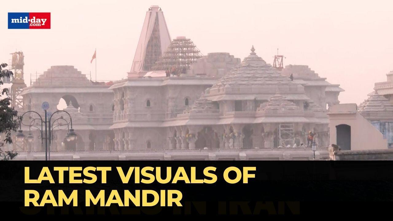 Ayodhya Ram Mandir: Take A Look At The Latest Visuals As Consecration Ceremony