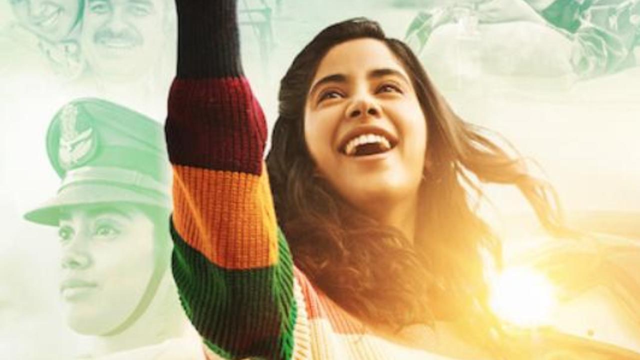 Gunjan Saxena: The Kargil Girl (2020): Netflix
Directed by Sharan Sharma, the film portrays the inspiring true story of Gunjan Saxena, played by Janhvi Kapoor, who became the first Indian female Air Force officer to fly in a combat zone during the Kargil War