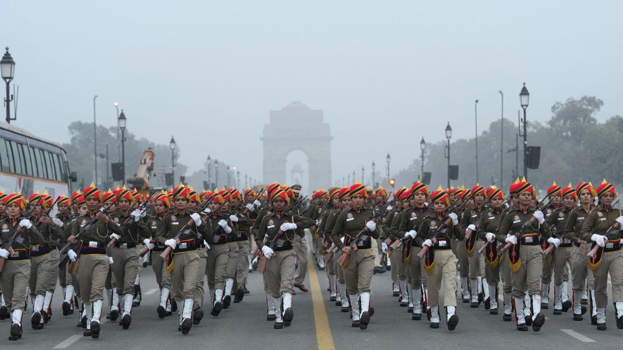 This initiative by the Delhi Police aims to promote gender equality and women's empowerment by showcasing a contingent entirely composed of women personnel.