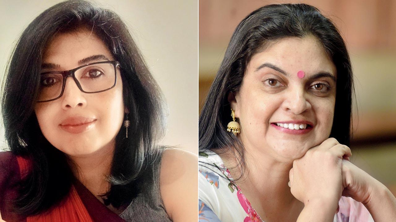 Every subject and thought has a place in the classroom, says Sumana Roy; (right) Her 20+ years of experience have shown Dr Shamali Gupta that much learning happens in the hours after class. Pic/Atul Kamble