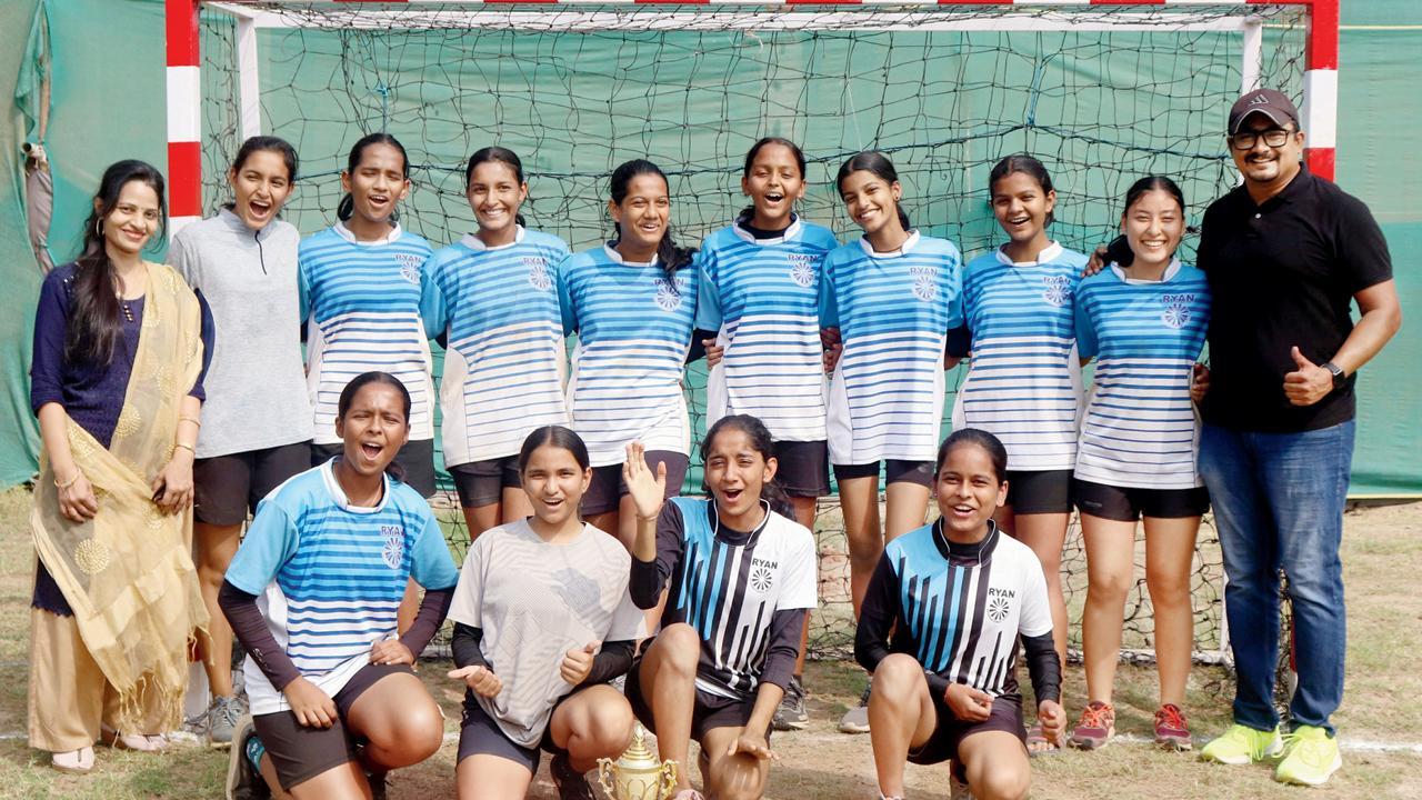Ryan girls, Vasant Vihar boys are under-16 handball champs