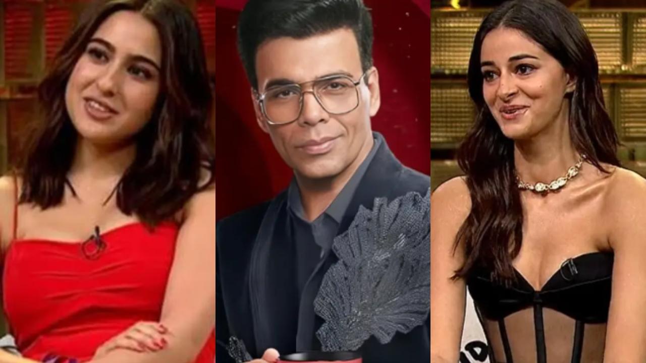 Sara Ali Khan and Ananya Panday were the guests on the third episode. On the show, Karan Johar revealed that Ananya Panday and Sara Ali Khan dated the same person, Kartik Aaryan. Sara revealed about her breakup with Kartik Aaryan and also how she doesn't believe in wearing designer clothes