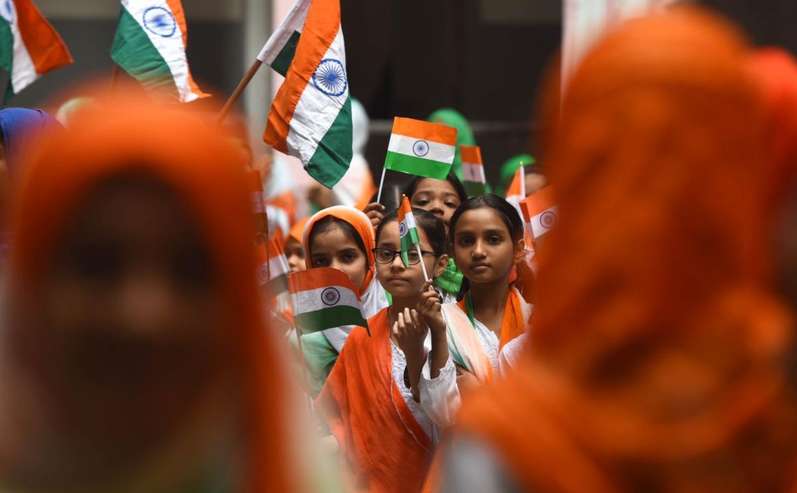 In Photos: School students celebrate Republic Day in Mumbai