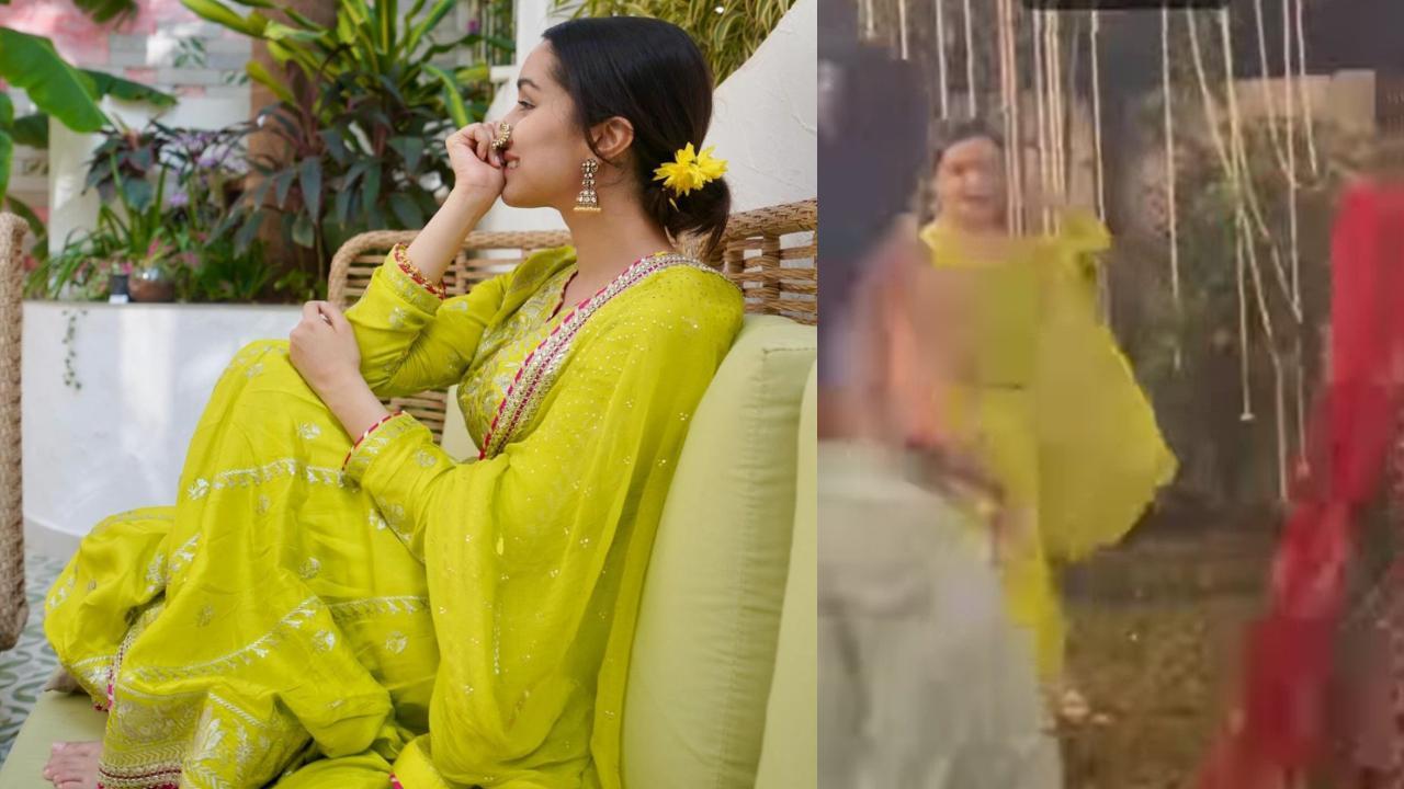 Watch Shraddha Kapoor dances to ‘Ishq Tera Tadpave’ at a family function