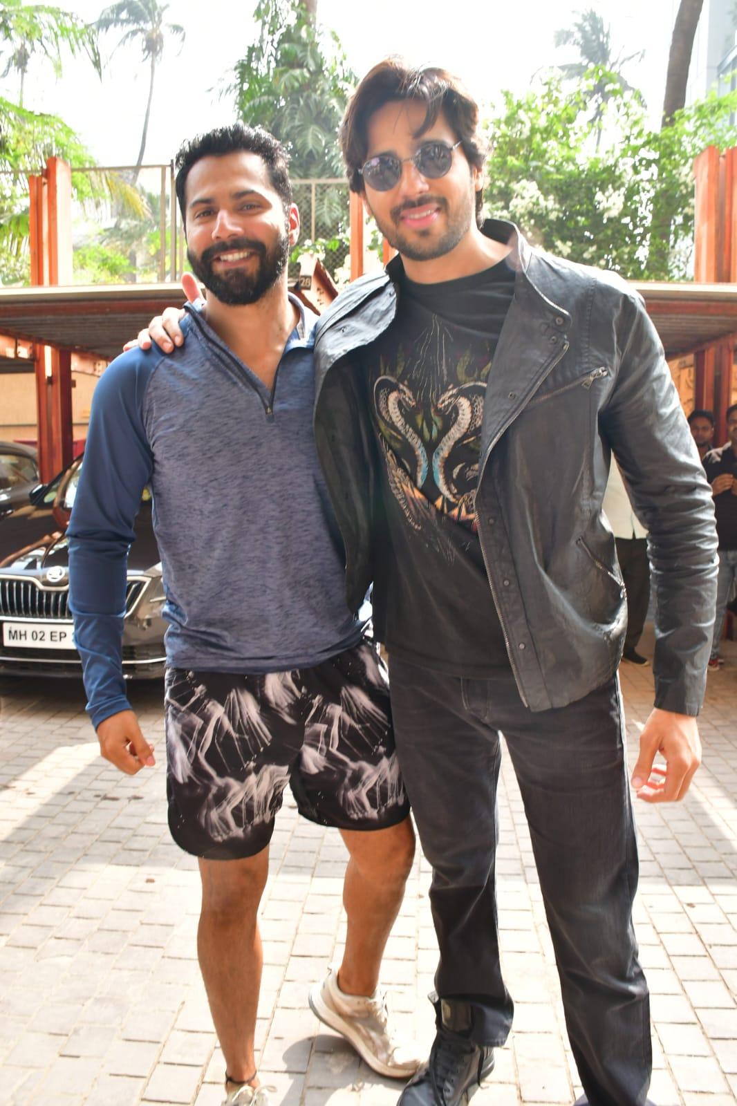 Varun Dhawan and Siddharth Malhotra had a surprising reunion as they bumped into each other
