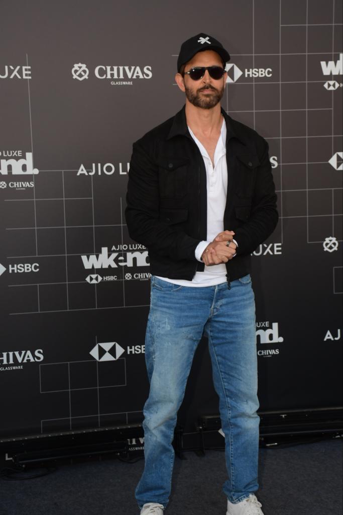 Hrithik Roshan also attended an event in the city today