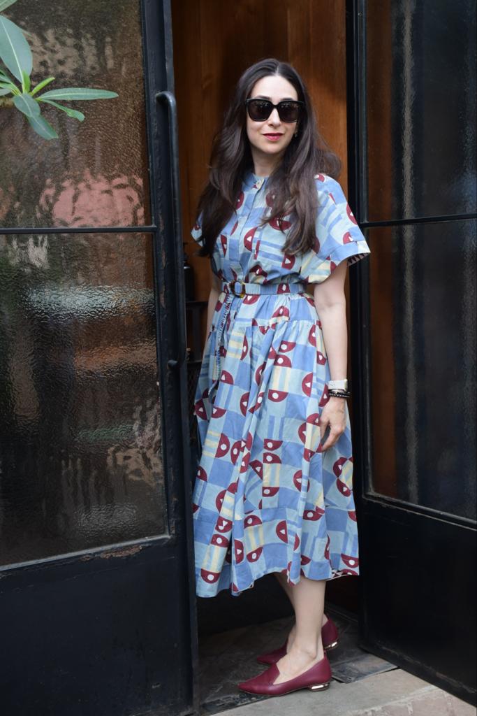 Karisma Kapoor looked stunning in a beautiful floral dress as she stepped out