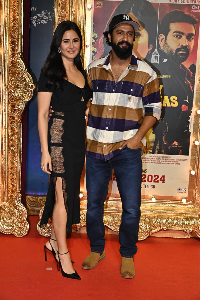 Vicky Kaushal came to support his wife Katrina Kaif at the celebrity screening