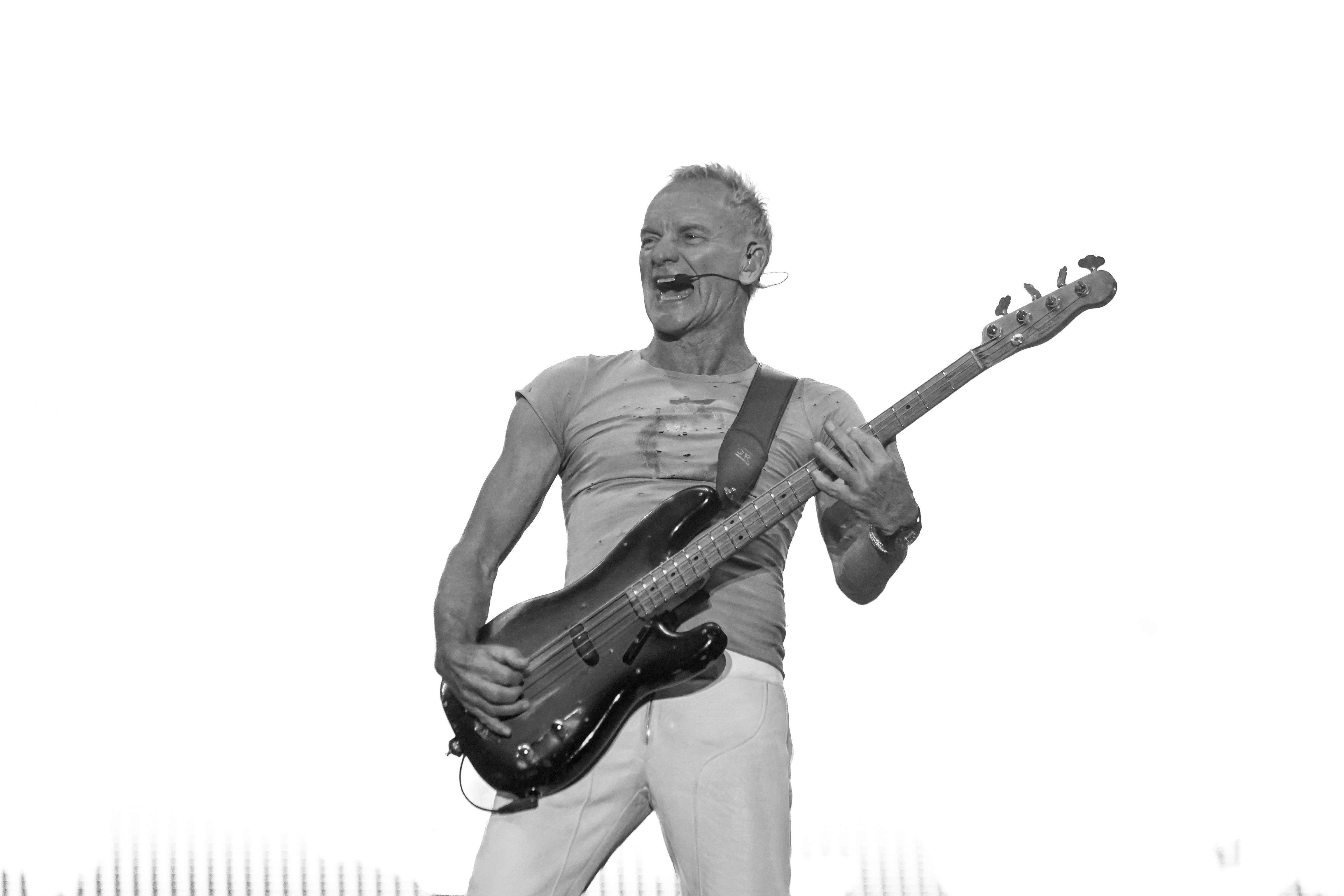 Crowds were moved by the inimitable and legendary Sting's music that made a return to India after almost two decades.