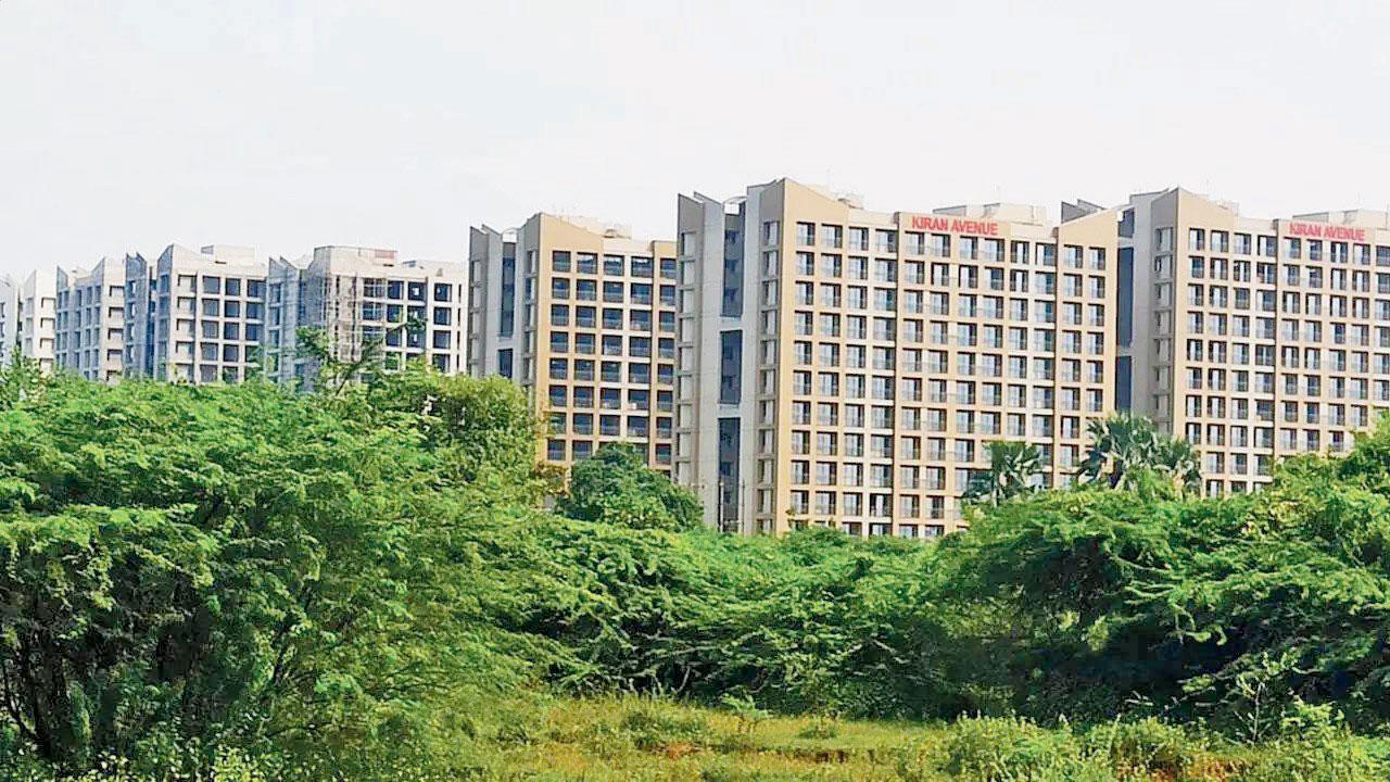 The Kiran Avenue township built by Vallabhbhai Lakhani, director of Kiran Gems, for his 1,200 employees