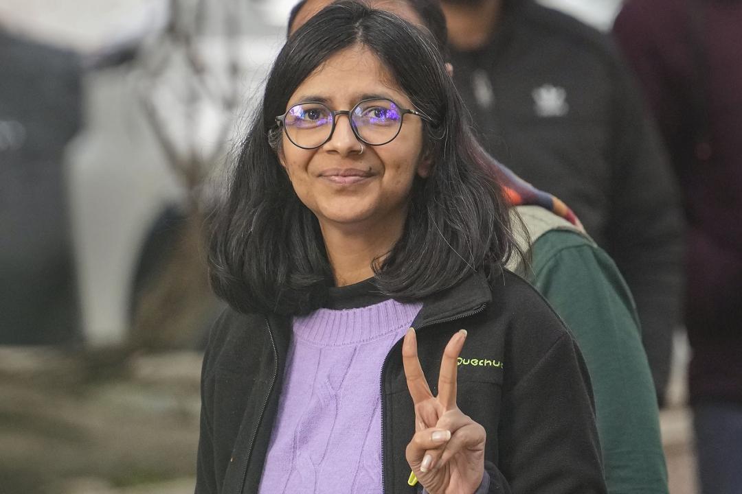 AAP's Rajya Sabha candidates Swati Maliwal, N D Gupta file nominations