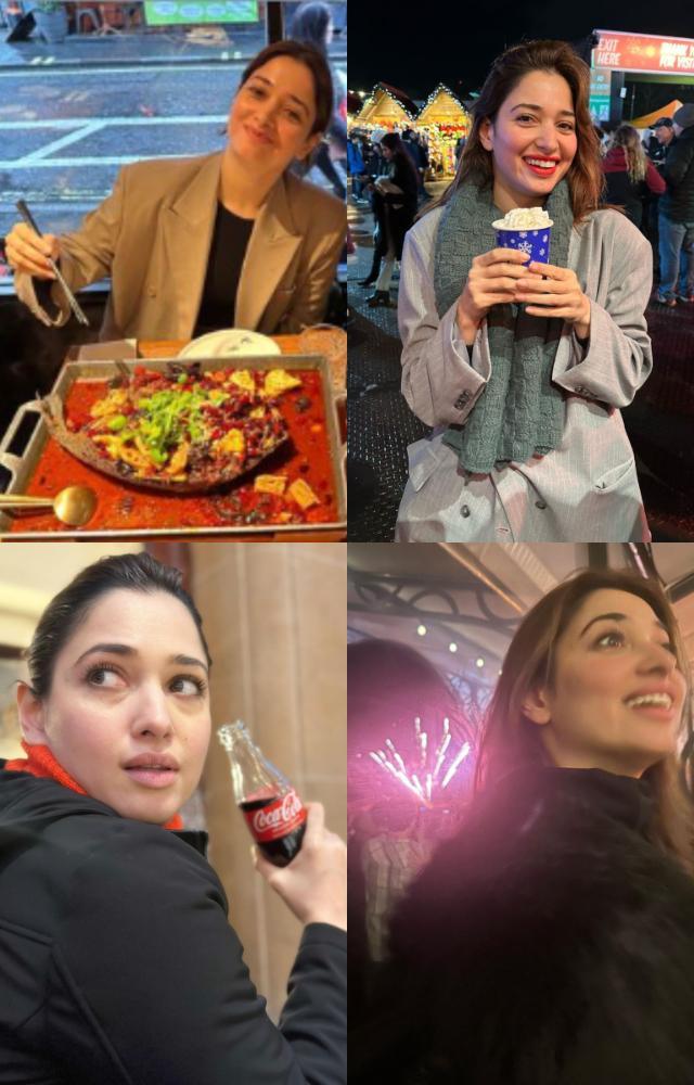 Snaps from Tamannaah`s New Year vacay