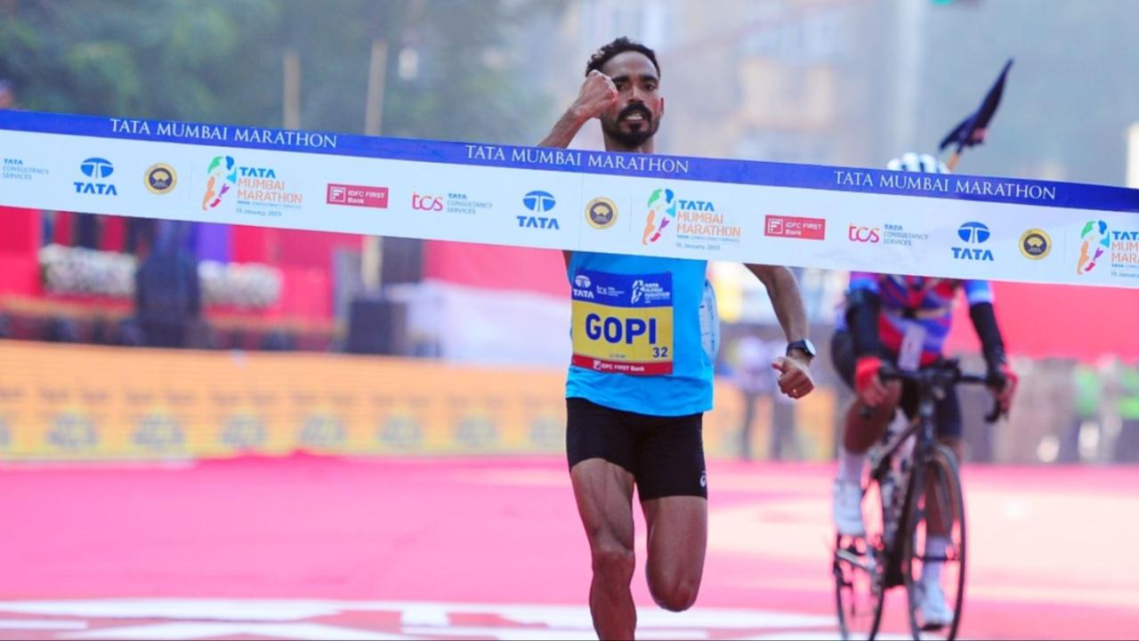 The US$ 405,000 prize money event will be spearheaded by the Defending Champion and the first Indian to win the Asian Marathon Championship in 2017 - Gopi T. Photo Courtesy: Tata Mumbai Marathon    