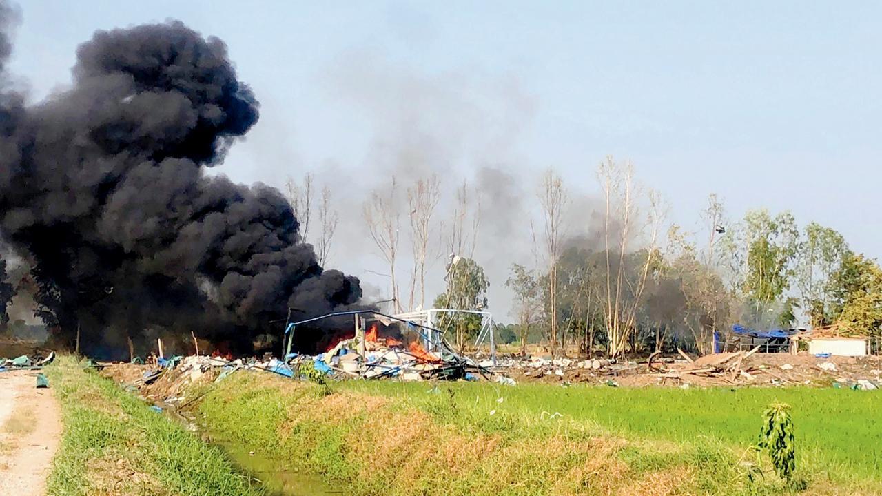 Thai firework factory blast kills at least 15