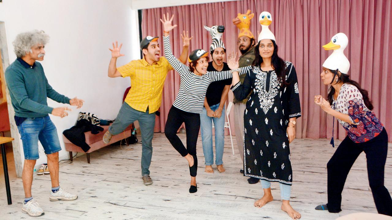 Makarand Deshpande’s new children’s play centred on animals delves into the joys of living in the moment