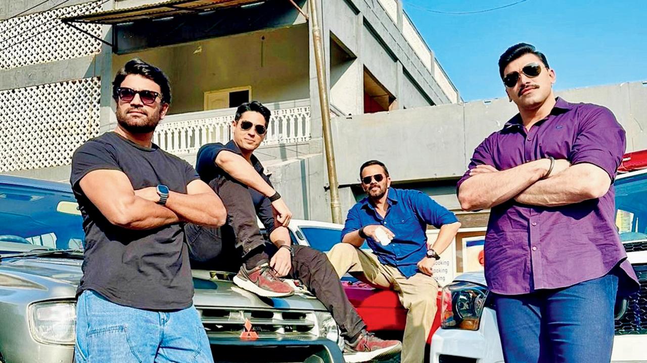 The soon-to-release web series has several new additions to the already expanding ‘cop universe’, including Siddharth Malhotra and Sharad Kelkar. File pic