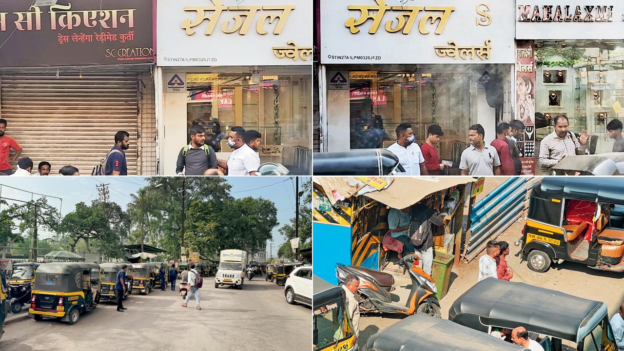 Marshal near the Nalasopara and Vasai sation; A marshal not wearing uniform taking victim to a secluded spot. Pics/Hanif Patel