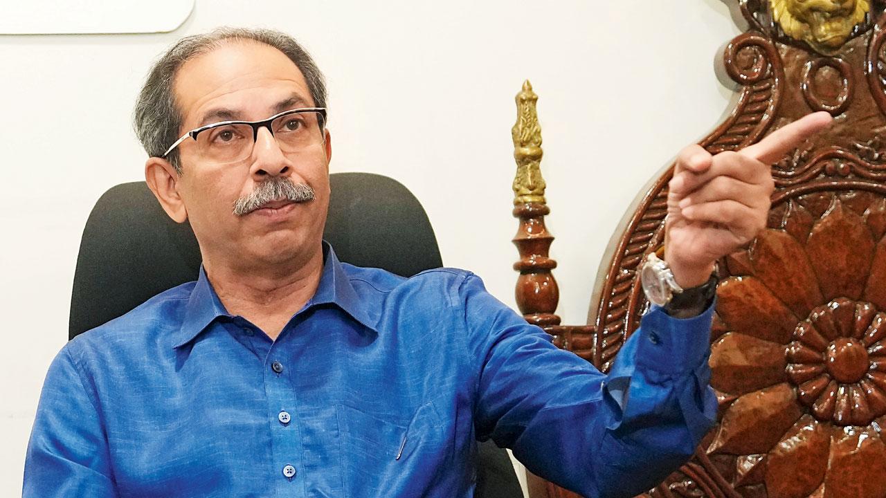 Uddhav challenged the commission to hold elections as soon as possible. File pic