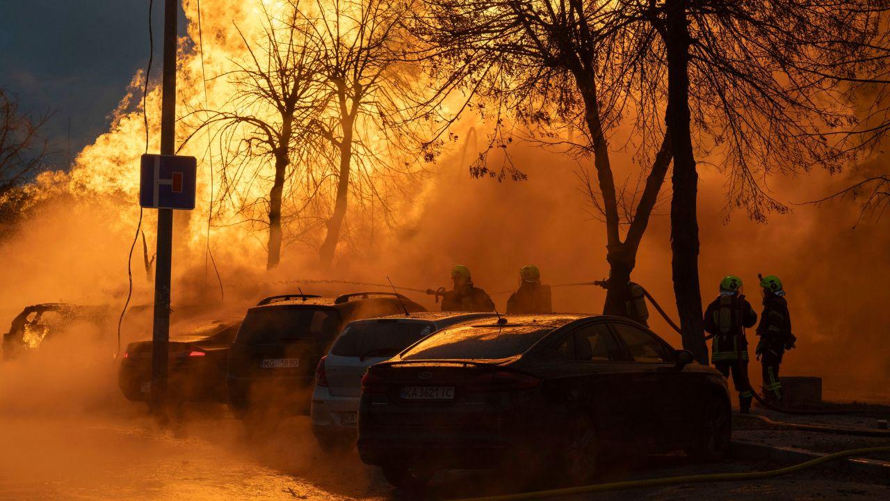 In Kyiv and its surrounding region, four people were killed and about 70 were wounded, while in the Kharkiv region, one person was killed and about 60 were hurt, the Interior Ministry said.