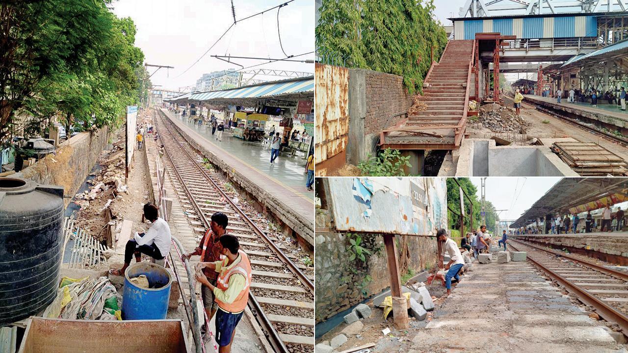 Mumbai: Vidyavihar station’s double discharge platform speeds towards completion