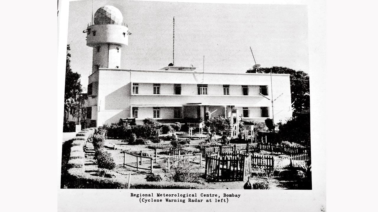 An archival photograph of the Regional Meteorological Centre 
