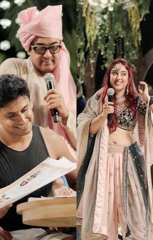 Ira shares pics from her Mumbai wedding