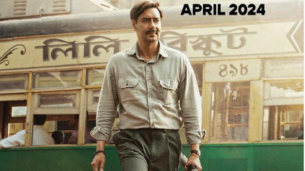 Ajay Devgn unveils 'Maidaan' new poster, film to clash with Akshay's 'Bade Miyan Chote Miyan'