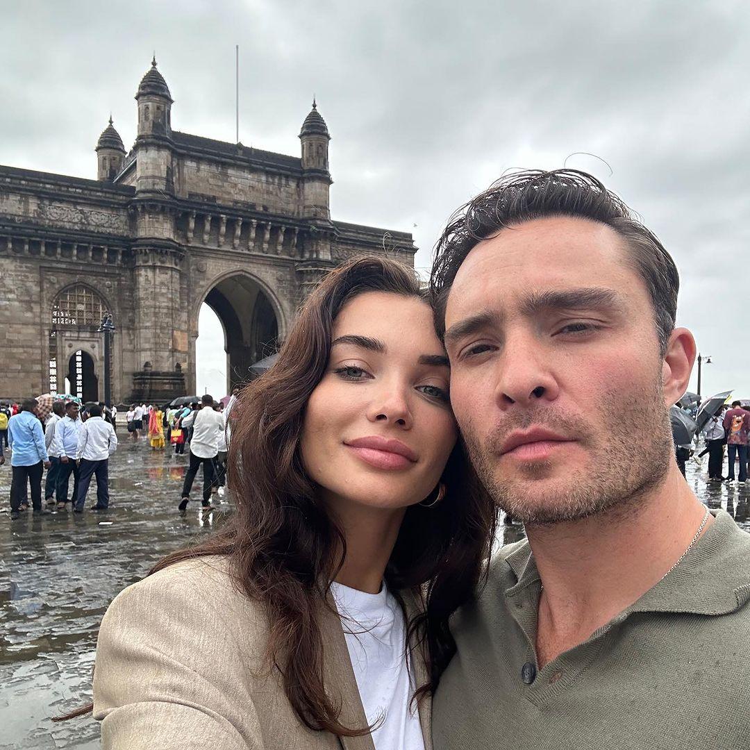 Amy Jackson, the English actress known for her roles in Indian films like 2.0, I, and Singh is Bliing, announced her engagement with longtime beau Ed Westwick