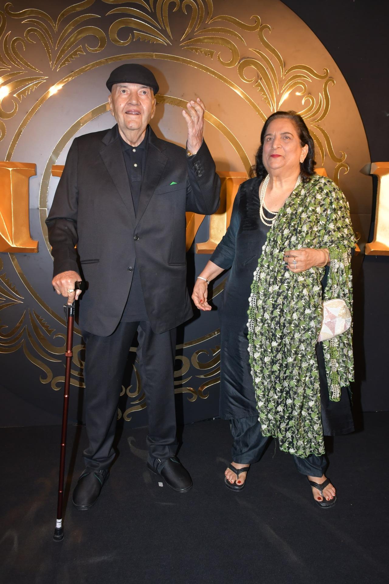 Prem Chopra who was a part of the film also graced the party