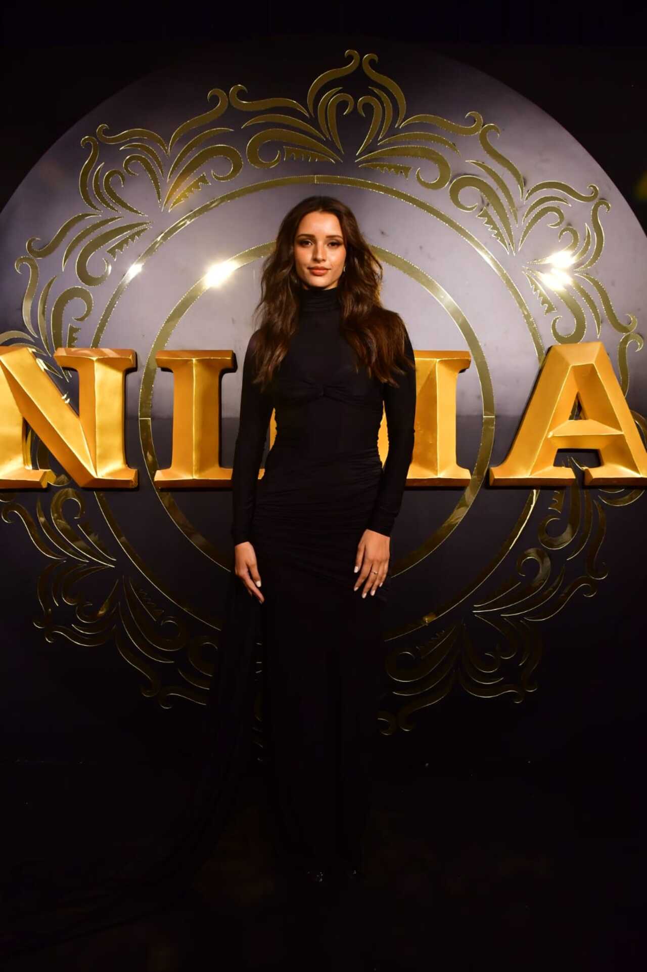Actress Triptii Dimri stole the nation's hearts with her performance in Animal. For the success bash, she was seen in a body-hugging black dress