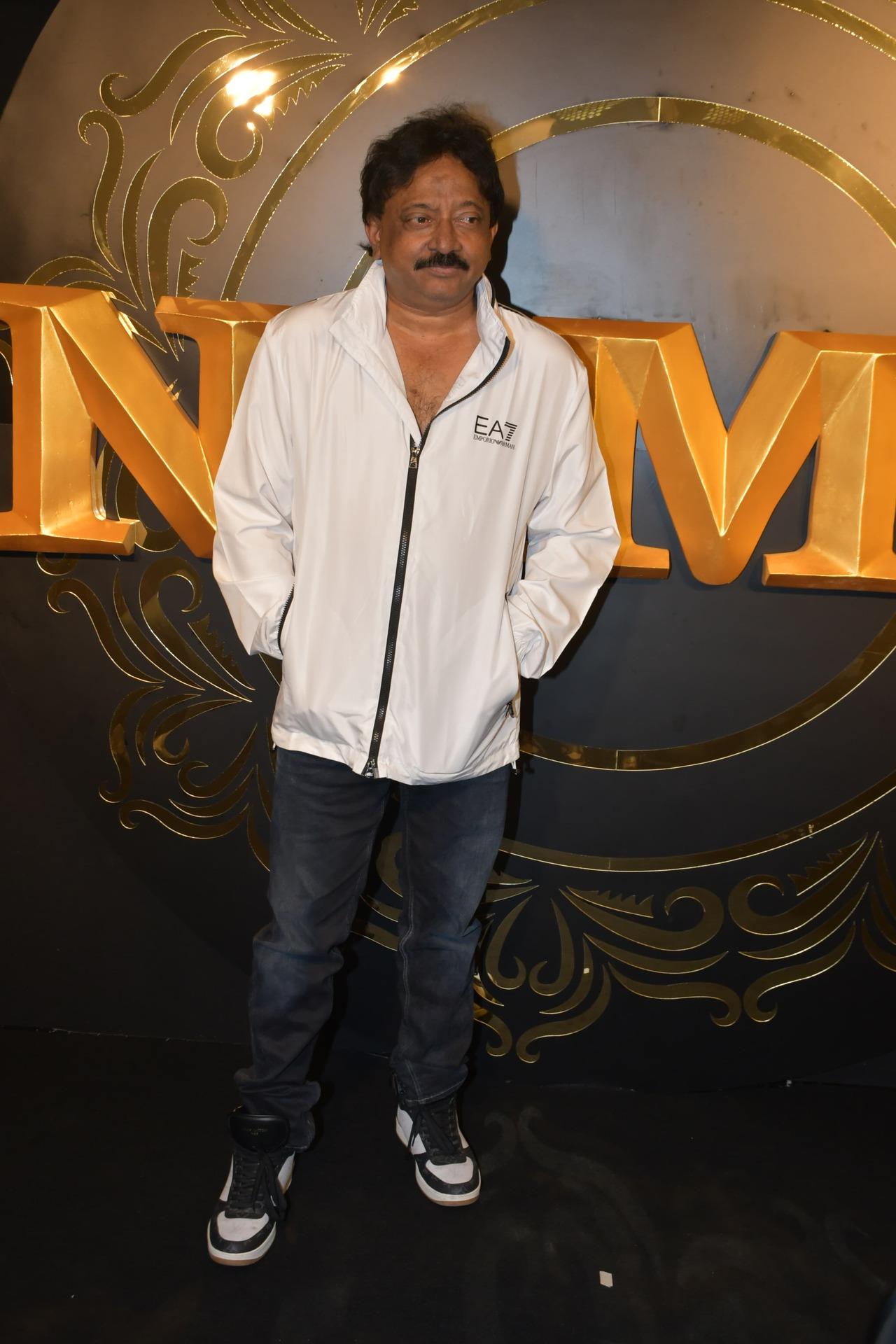 Filmmaker Ram Gopal Varma who had hailed the film on social media was also among the guests at the party