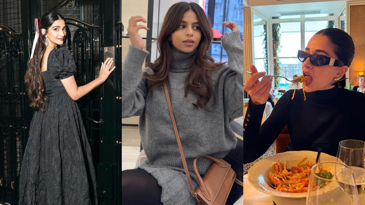 In Pics: Ananya, Suhana, Sonam's Paris trip is all about fashion, food and love
