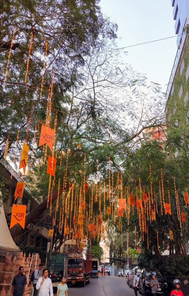 Ambani`s oil-to-telecom conglomerate gave all its employees a leave, organised special puja at over a dozen temples housed in premises across the country