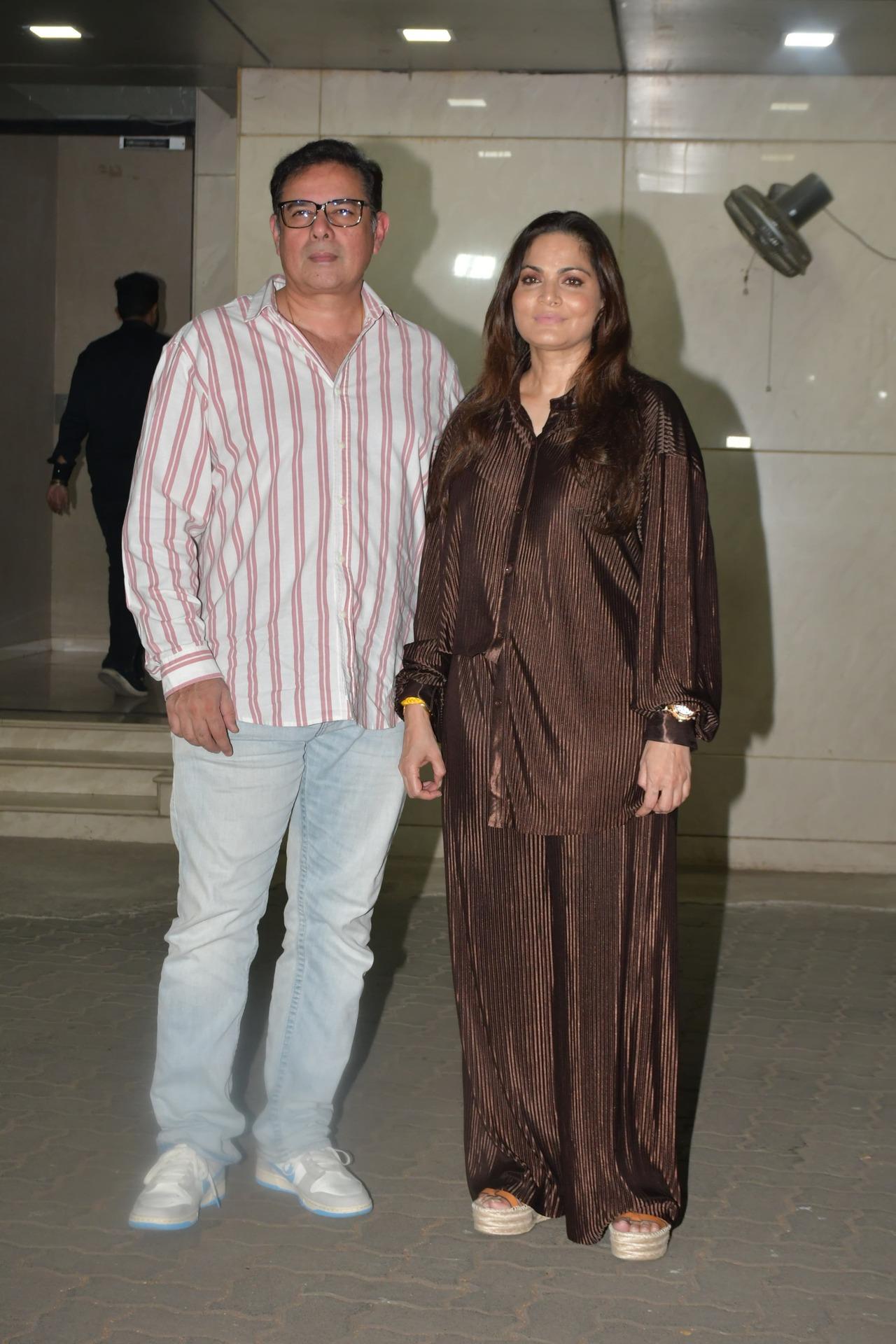 Salman Khan and Arbaaz Khan's sister Alvira Agnihotri along with her husband Atul Agnihotri also marked their presence at the birthday party