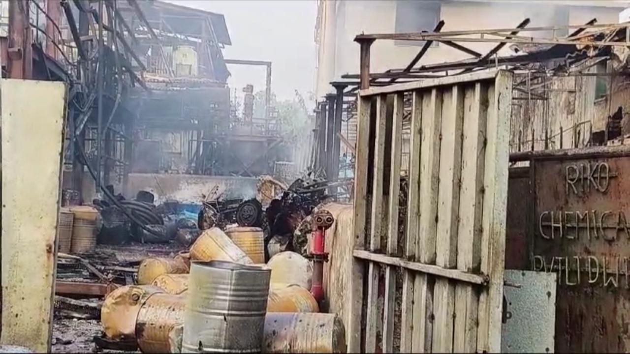 Badlapur fire: Blaze extinguished, one killed and four injured in incident