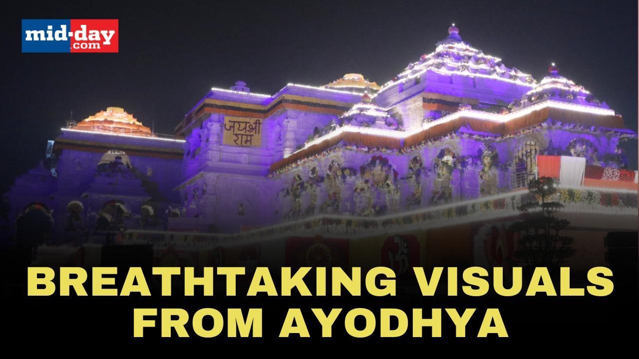 Ayodhya Ram Mandir: Stunning visuals of Ram Mandir released