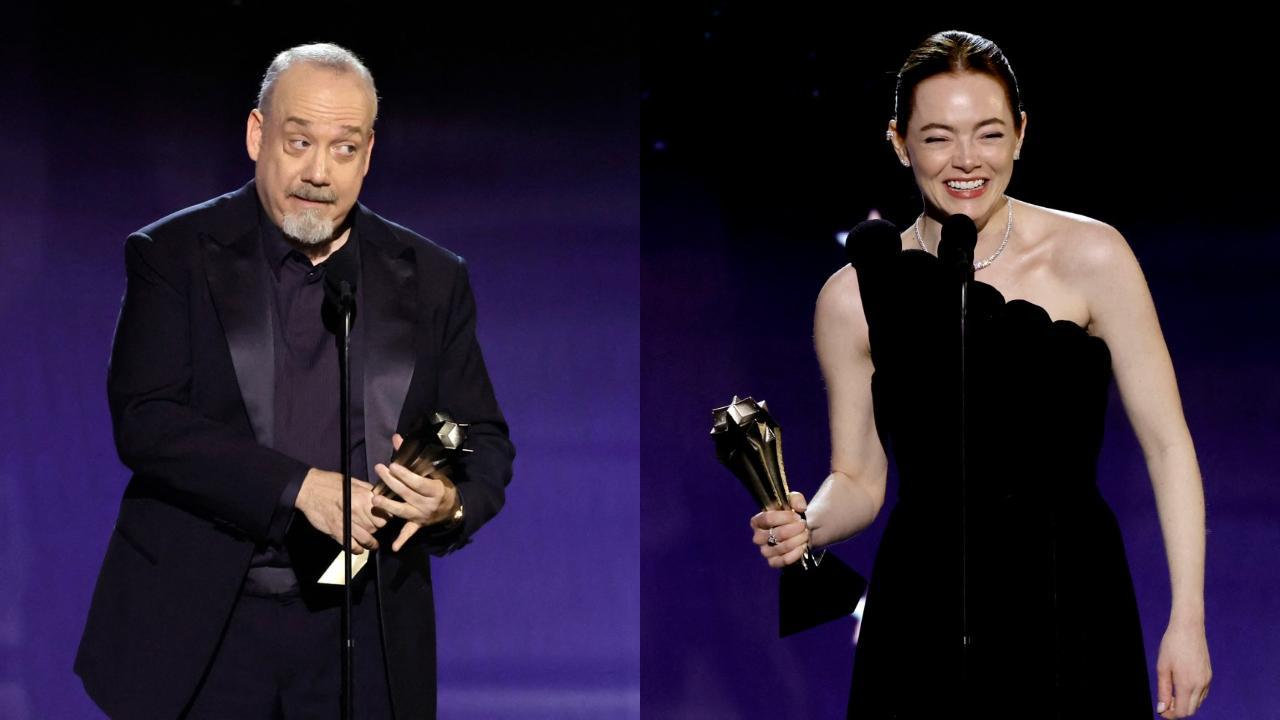 Critics Choice Awards 2024 list of winners: Paul Giamatti beats Cillian Murphy for Best Actor, Emma Stone bags Best Actress