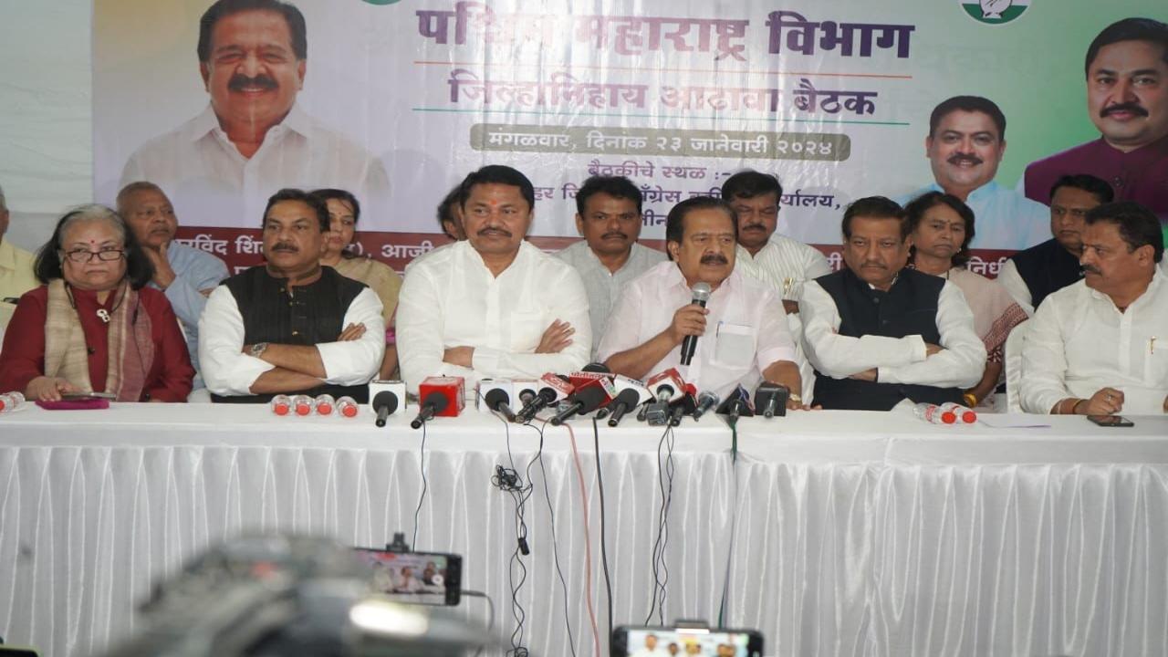 Maharashtra Congress discusses alliance with Vanchit Bahujan Aghadi