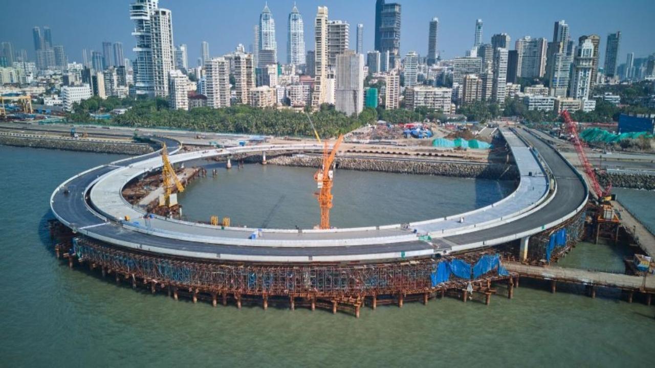 Explore the upcoming Worli-Nariman Point stretch of the Mumbai Coastal Road Expressway with a sneak peek into its grandeur. Pics/Special arrangement